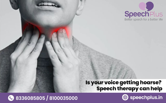  Is your voice getting hoarse? Speech therapy can help